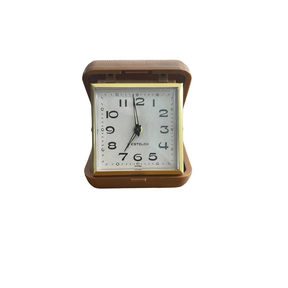 VTG Westclox folding/portable alarm clock